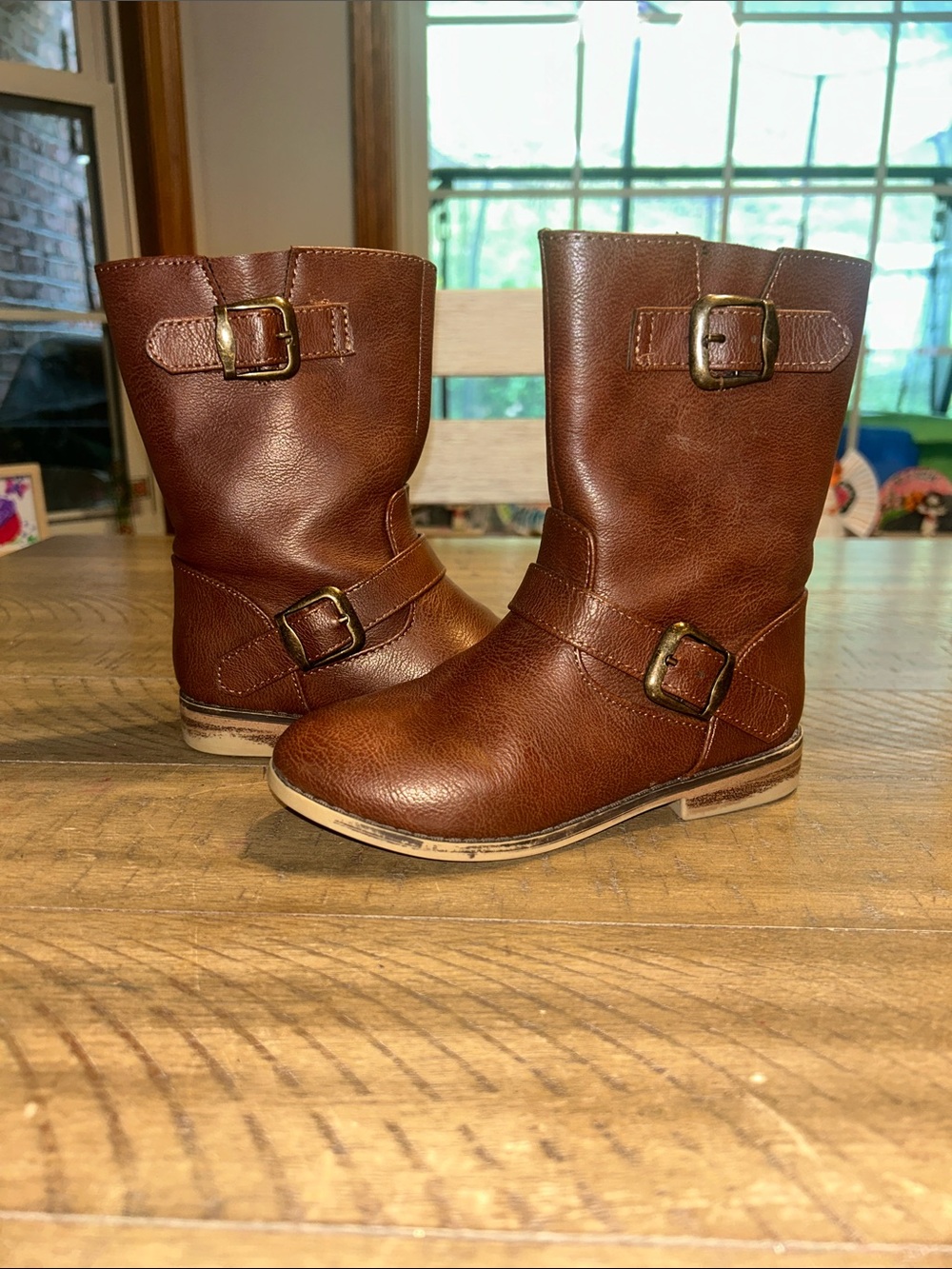 Cat & Jack Brown boots size 11